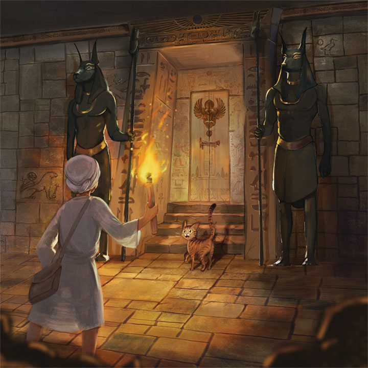 Illustration d’une couverture de boîte de jeu de société